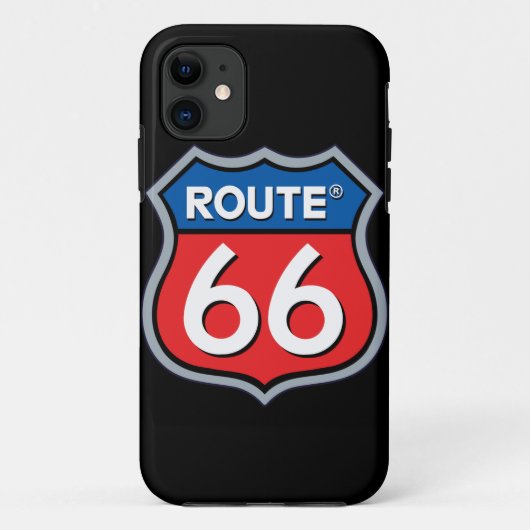 Route 66ロゴ Case-Mate iPhoneケース (裏面)