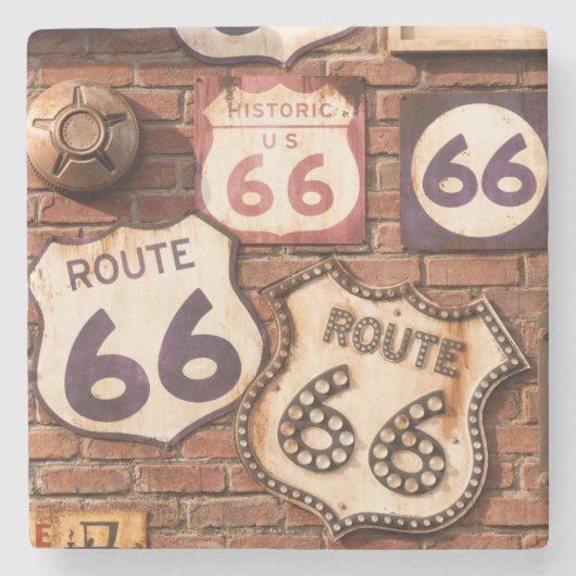 Route 66ヴィンテージ設計 ストーンコースター (正面)