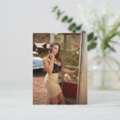 Route 66写真の孤立美しい ポストカード (スタンド正面)