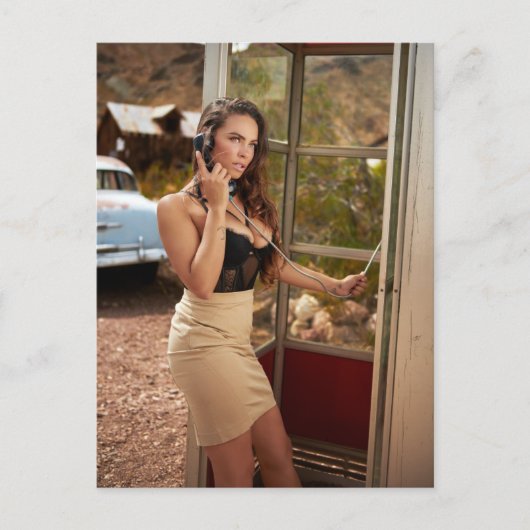 Route 66写真の孤立美しい ポストカード (正面)