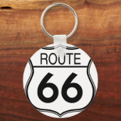 Route 66標識 キーホルダー (正面)