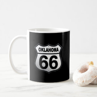 Route 66標識 コーヒーマグカップ