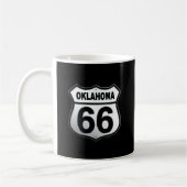 Route 66標識 コーヒーマグカップ (左)