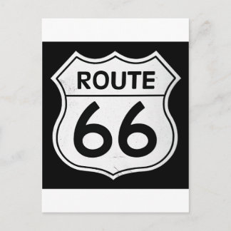 Route 66標識 ポストカード