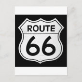Route 66標識 ポストカード (正面)