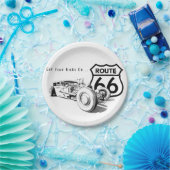 Route 66紙プレート ペーパープレート (パーティー)