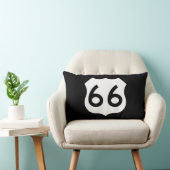 Route 66装飾用クッション ランバークッション (椅子)
