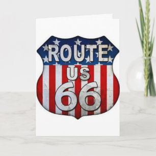 ***ROUTE 66蹴で誕生日を取得*** カード
