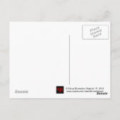 Route 66道端ストップ葉書 ポストカード (裏面)