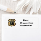 Route 66 ラベル (インサイチュ)