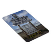 Route 66 - 100 - One Hundred Years Old 1026 -2026 マグネット (右側)