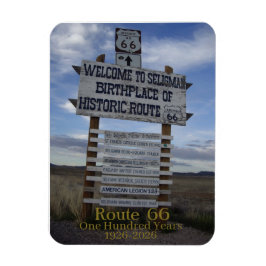 Route 66 - 100 - One Hundred Years Old 1026 -2026 マグネット