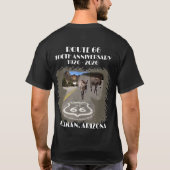 Route 66-100 Years Oatman Arizona Back Tシャツ (裏面)
