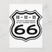 Route 66 85th Anniversary Logo Items ポストカード (正面)