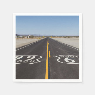Route 66, Amboy （カリフォルニア州，アメリカ） スタンダードカクテルナプキン