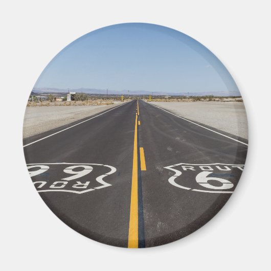 Route 66, Amboy (カリフォルニア州,アメリカ) マグネット (正面)