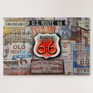 Route 66 Americasメイン通り ジグソーパズル