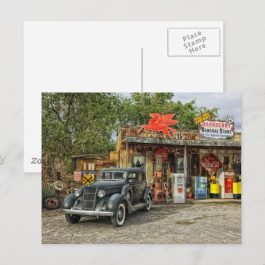 Route 66 Arizona総合店 ポストカード (正面/裏面)