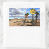 Route 66 Aufkleber 長方形シール (バッグ)