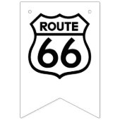 Route 66 Buntingバナー バンティングフラッグ (第1の旗)