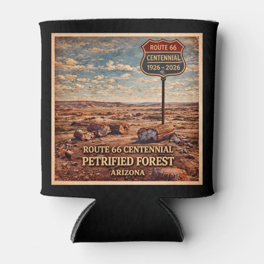 Route 66 Centennial 1926-2026 Arizona 缶クーラー (正面)