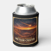 Route 66 Centennial Meteor Crater Retro 缶クーラー (缶正面)