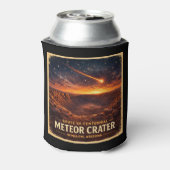 Route 66 Centennial Meteor Crater Retro 缶クーラー (缶裏面)