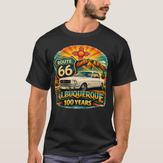 Route 66 Centennial Mustang Tシャツ