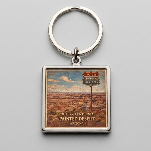 Route 66 Centennial Painted Desert Keepsake キーホルダー