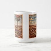 Route 66 Centennial Petrified Forest コーヒーマグカップ (中央)