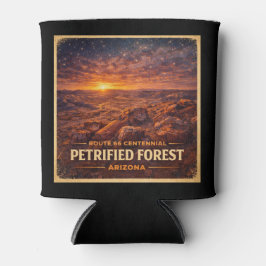 Route 66 Centennial Petrified Forest Arizona 缶クーラー