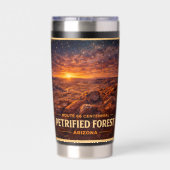 Route 66 Centennial Petrified Forest Stationery 保温保冷タンブラー (背面)