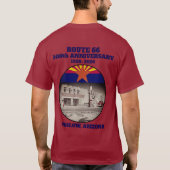 Route 66 Centennial Winslow Arizona Back  Tシャツ (裏面)
