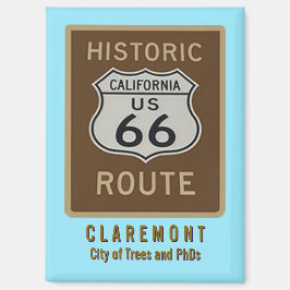 Route 66 Claremont Fridge Magnet マグネット