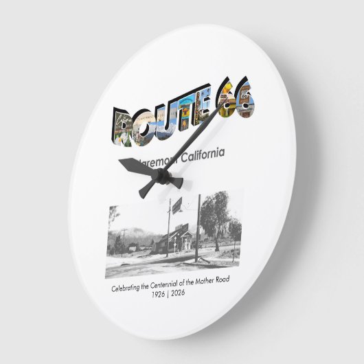 Route 66 Clock ラージ壁時計 (傾斜)