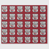 Route 66 Gifts ラッピングペーパー (フラット)