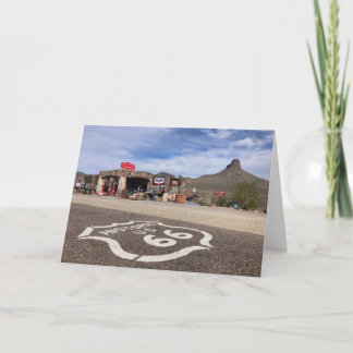 route 66 greeting card (blank inside)  カード