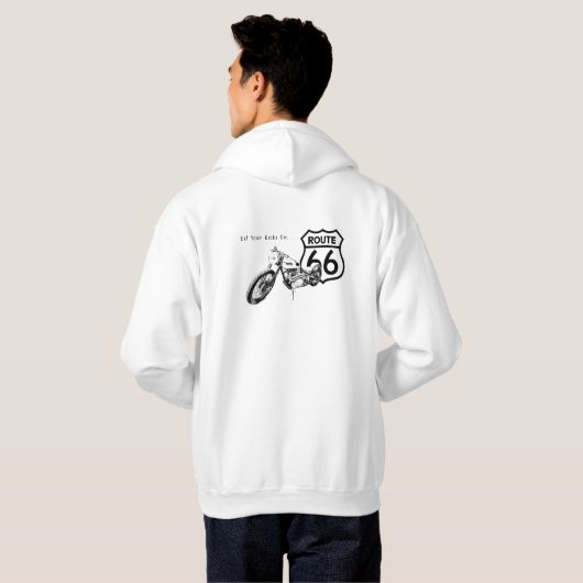 Route 66 Hooded Sweatshirt パーカ (裏面フル)