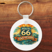 Route 66 Keychain キーホルダー (正面)