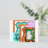 Route 66 Kingman Giganticus Headicus AZ ポストカード (スタンド正面)