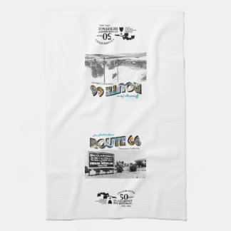 Route 66 Kitchen Tea Towel キッチンタオル
