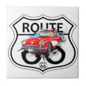 Route 66 life style  love the freedom タイル (正面)