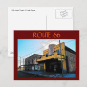 Route 66(McLean)ポストカード ポストカード (正面/裏面)