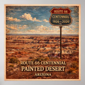 Route 66 Painted Desert Arizona   ポスター (正面)