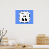 Route 66 Poster ポスター (キッチン)