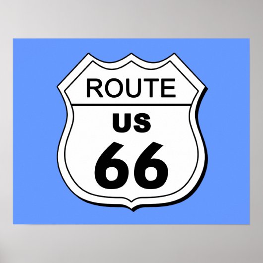 Route 66 Poster ポスター (正面)