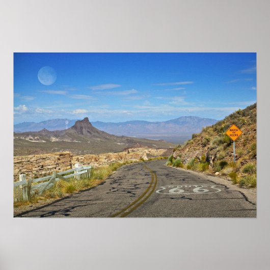 Route 66 Poster ポスター (正面)