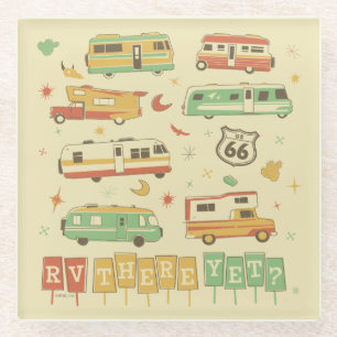 Route 66 RVまだあり ガラスコースター