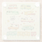 Route 66 RVまだあり ガラスコースター (裏面)