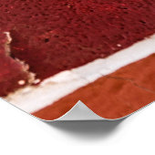 Route 66 Sign On Brick ポスター (角)